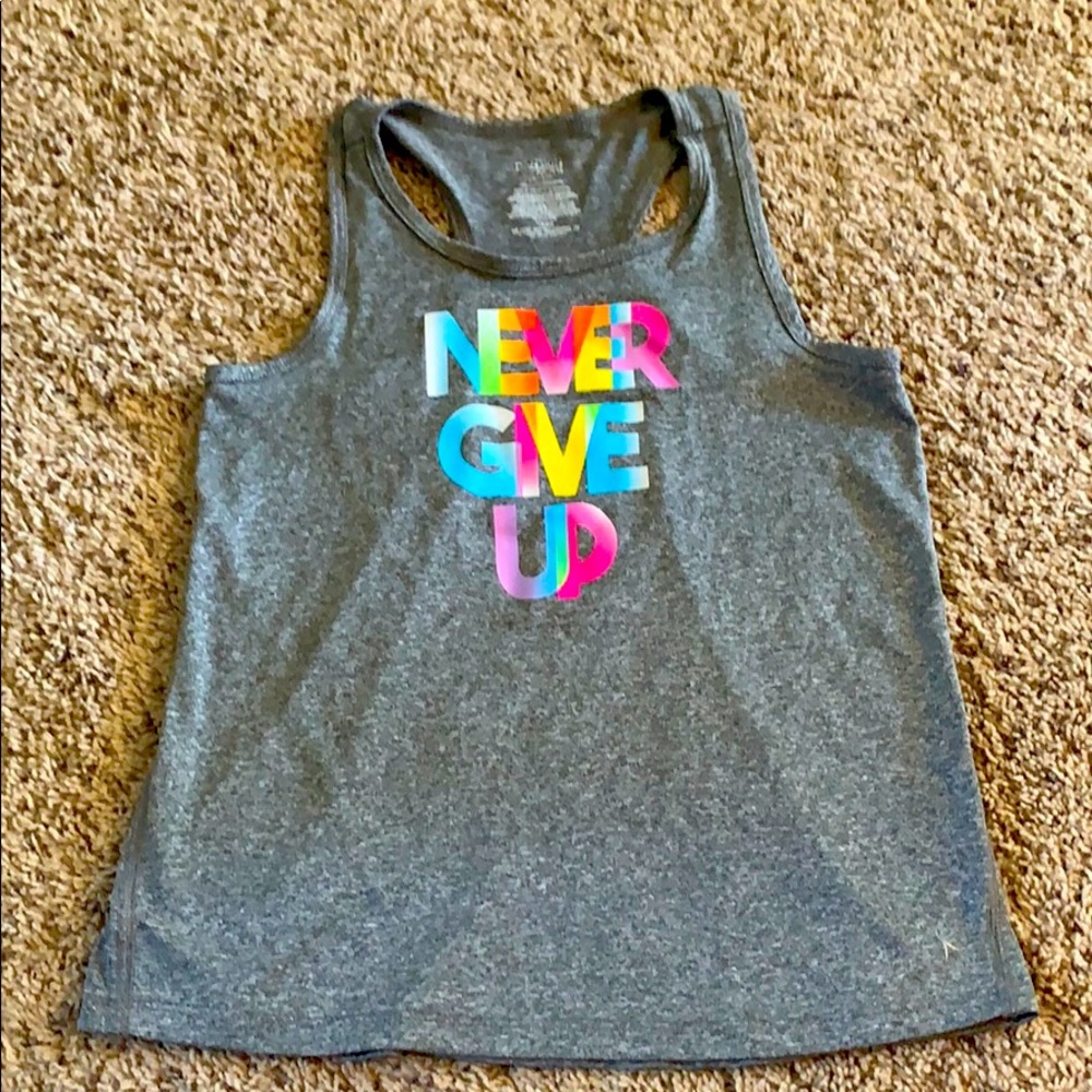 Danskin now sport tank top size 10-12